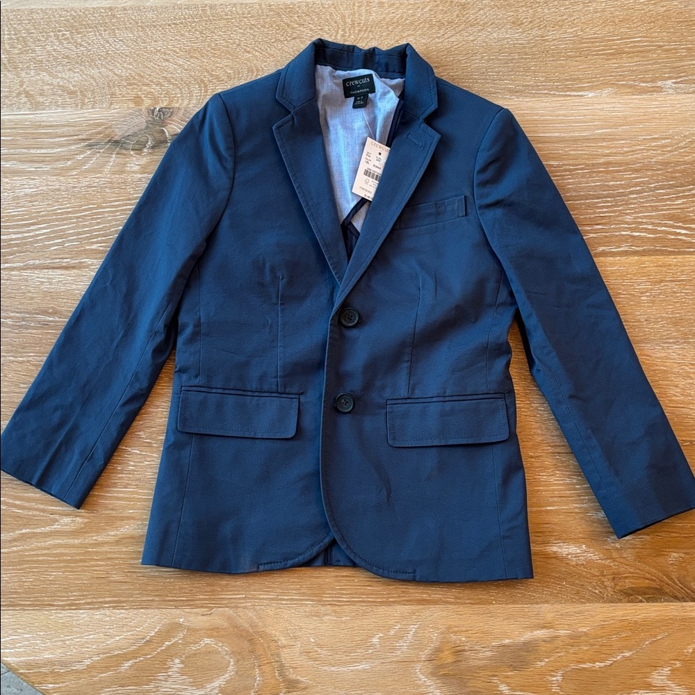 J. Crew Crewcuts Thompson Blue Blazer- NWT